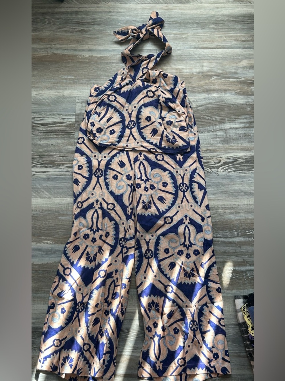 Christian Siriano two piece jumpsuit